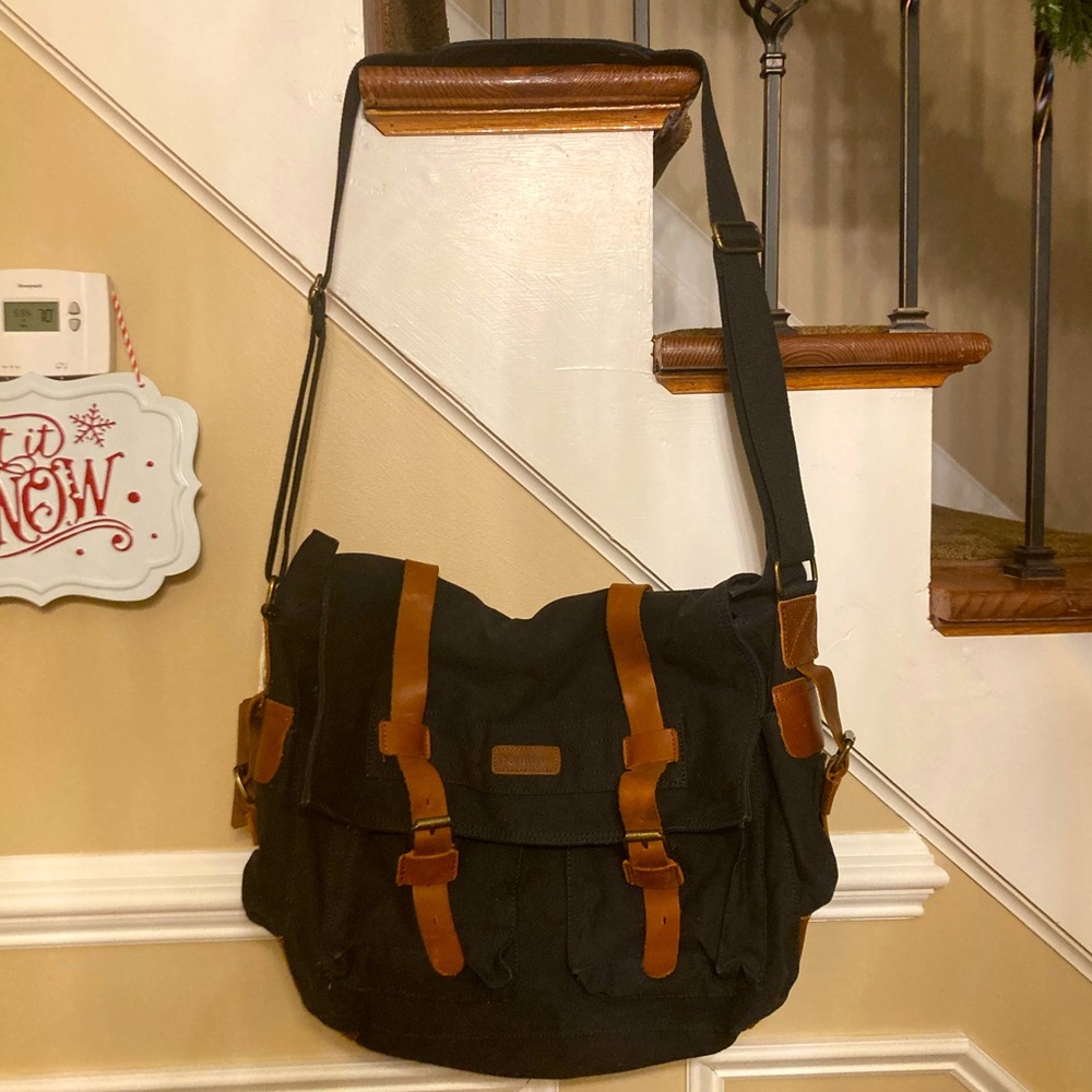 Kattee Vintage Style Messenger Bag
